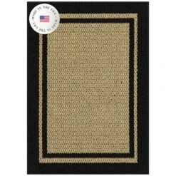 Sonoma Goods For Life® Encore Faux Sisal Washable Rug -Sonoma Goods For Life Shop 2597438 Faux Sisal Black Beige