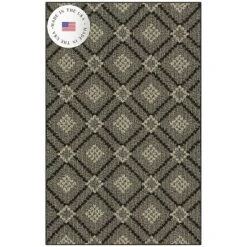 Sonoma Goods For Life® Covington Area & Washable Throw Rug -Sonoma Goods For Life Shop 3306509 Black Tan