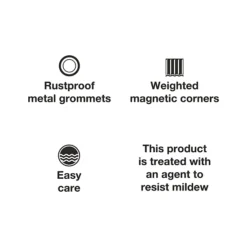 Sonoma Goods For Life® Medium Weight PEVA Shower Curtain Liner -Sonoma Goods For Life Shop 3363286 ALT5