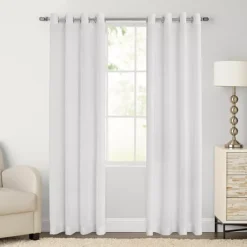 Sonoma Goods For Life® 2-pack Ayden Sheer Window Curtain -Sonoma Goods For Life Shop 3432406 White 1