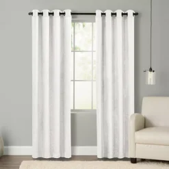Sonoma Goods For Life® 2-pack Dynasty Blackout Curtain -Sonoma Goods For Life Shop 3444194 White