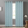 Sonoma Goods For Life® 2-pack Embroidered Dynasty Blackout Curtain -Sonoma Goods For Life Shop 3444195 Aqua
