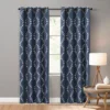 Sonoma Goods For Life® Ultimate Performance 2-Pack Lindley Embroidered 100% Blackout Curtain -Sonoma Goods For Life Shop 3498939 Navy
