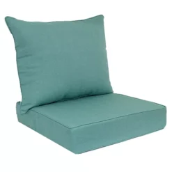 Sonoma Goods For Life® Indoor / Outdoor Deep Seat Cushion 2-piece Set -Sonoma Goods For Life Shop 3553823 Aqua