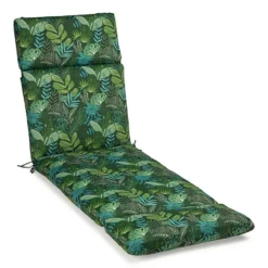 Sonoma Goods For Life® Indoor Outdoor Chaise Cushion -Sonoma Goods For Life Shop 3553832 Green Palm