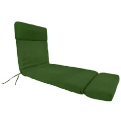 Sonoma Goods For Life® Indoor Outdoor Chaise Cushion -Sonoma Goods For Life Shop 3553832 Green Solid