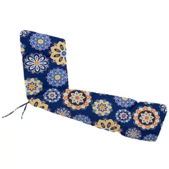 Sonoma Goods For Life® Indoor Outdoor Chaise Cushion -Sonoma Goods For Life Shop 3553832 Navy Medallion