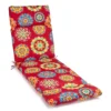 Sonoma Goods For Life® Indoor Outdoor Chaise Cushion -Sonoma Goods For Life Shop 3553832 Party Time Red
