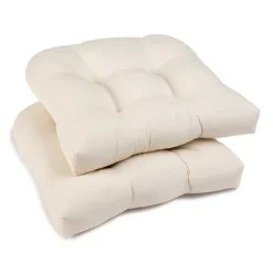 Sonoma Goods For Life® Indoor Outdoor 2-piece Single Wicker Chair Cushion Set -Sonoma Goods For Life Shop 3553841 Ivory