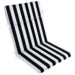 Sonoma Goods For Life® Indoor Outdoor Chair Cushion -Sonoma Goods For Life Shop 3553855 Black Stripe