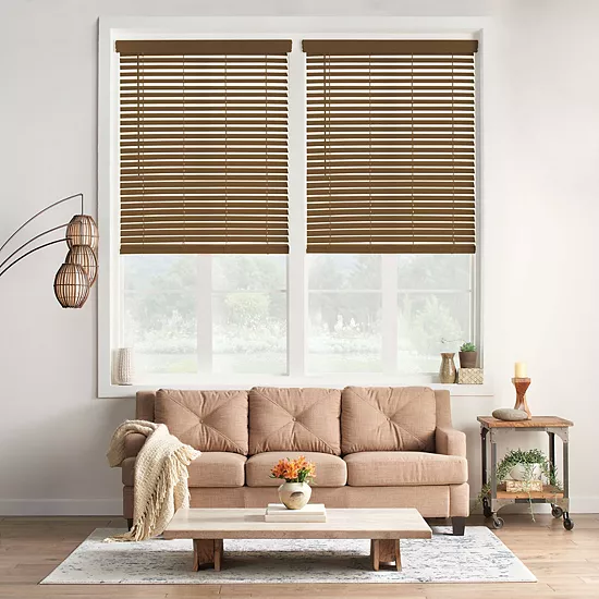Sonoma Goods For Life® Cordless Faux Wood Blind - 64" Length 6 Sonoma Goods For Life® Cordless Faux Wood Blind - 64" Length - Image 4