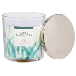 Sonoma Goods For Life® 14-oz. Ocean Wild Flowers Candle Jar -Sonoma Goods For Life Shop 4227937 ALT3