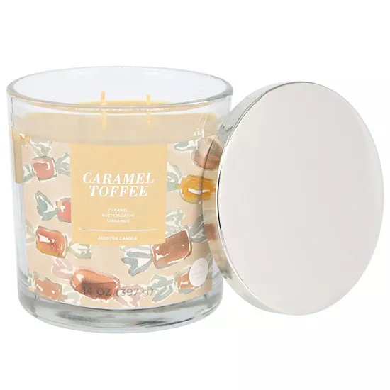 Sonoma Goods For Life® Caramel Toffee 14-oz. Single Pour Jar Candle 4 Sonoma Goods For Life® Caramel Toffee 14-oz. Single Pour Jar Candle - Image 2