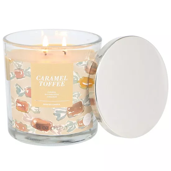 Sonoma Goods For Life® Caramel Toffee 14-oz. Single Pour Jar Candle 5 Sonoma Goods For Life® Caramel Toffee 14-oz. Single Pour Jar Candle - Image 3