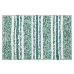 Sonoma Goods For Life® Texture Striped Bath Rug -Sonoma Goods For Life Shop 4794952 Aqua