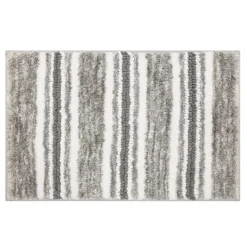 Sonoma Goods For Life® Texture Striped Bath Rug -Sonoma Goods For Life Shop 4794952 Gray