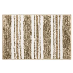 Sonoma Goods For Life® Texture Striped Bath Rug -Sonoma Goods For Life Shop 4794952 Linen 1