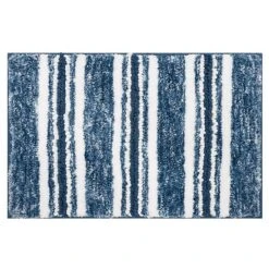 Sonoma Goods For Life® Texture Striped Bath Rug -Sonoma Goods For Life Shop 4794952 Stone Blue
