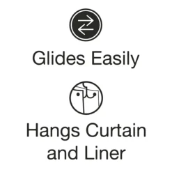 Sonoma Goods For Life® Double Roller Glide Shower Curtain Hooks -Sonoma Goods For Life Shop 4815168 ALT3