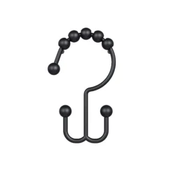 Sonoma Goods For Life® Double Roller Glide Shower Curtain Hooks -Sonoma Goods For Life Shop 4815168 Matte Black