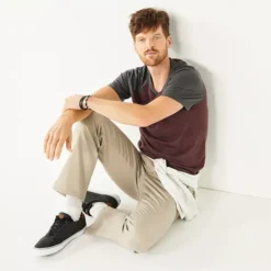 Men's Sonoma Goods For Life® Flexwear Straight-Fit 5-Pocket Everyday Pant -Sonoma Goods For Life Shop 4869296 ALT3