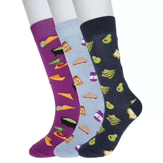 Men's Sonoma Goods For Life® 3-pack Mixed Novelty Socks 14 Men's Sonoma Goods For Life® 3-pack Mixed Novelty Socks - Image 12