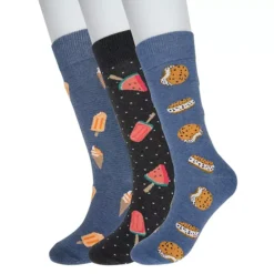 Men's Sonoma Goods For Life® 3-pack Mixed Novelty Socks 30 Men's Sonoma Goods For Life® 3-pack Mixed Novelty Socks -Sonoma Goods For Life Shop 5166829 Cool Summer Sage