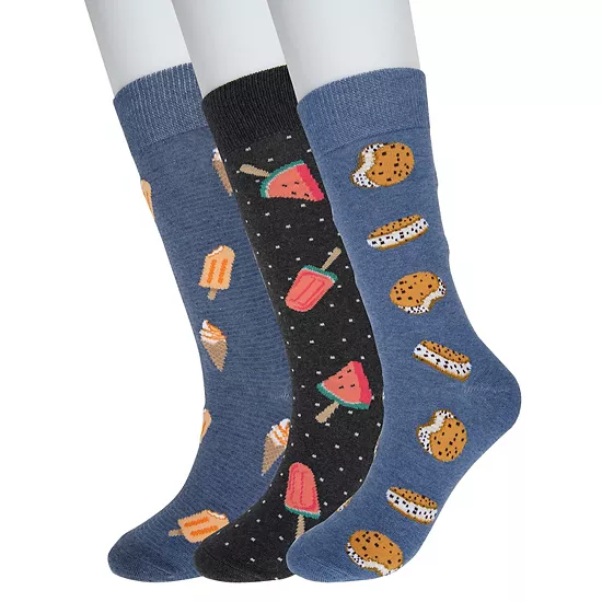 Men's Sonoma Goods For Life® 3-pack Mixed Novelty Socks 11 Men's Sonoma Goods For Life® 3-pack Mixed Novelty Socks - Image 9