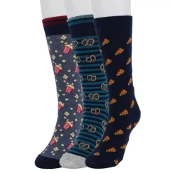Men's Sonoma Goods For Life® 3-pack Mixed Novelty Socks 40 Men's Sonoma Goods For Life® 3-pack Mixed Novelty Socks -Sonoma Goods For Life Shop 5166829 Fun Food