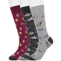 Men's Sonoma Goods For Life® 3-pack Mixed Novelty Socks 24 Men's Sonoma Goods For Life® 3-pack Mixed Novelty Socks -Sonoma Goods For Life Shop 5166829 Futurist Fantasy