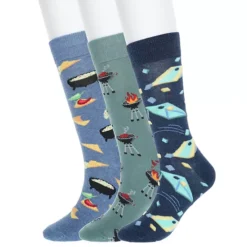 Men's Sonoma Goods For Life® 3-pack Mixed Novelty Socks 31 Men's Sonoma Goods For Life® 3-pack Mixed Novelty Socks -Sonoma Goods For Life Shop 5166829 Tailgating