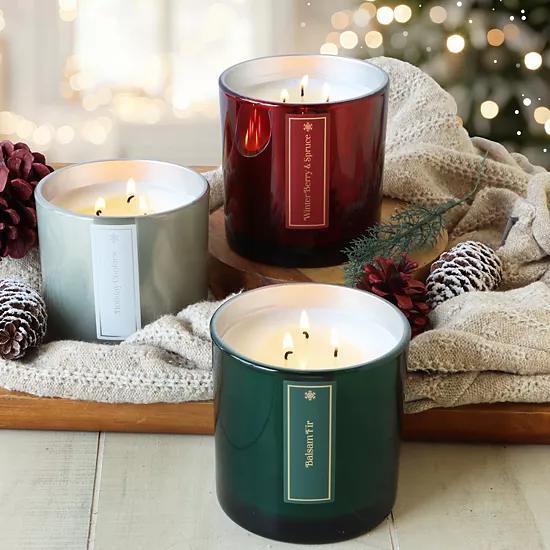 Sonoma Goods For Life® Balsam Fir Soy Blend 14-oz. Large Candle Jar 6 Sonoma Goods For Life® Balsam Fir Soy Blend 14-oz. Large Candle Jar - Image 4