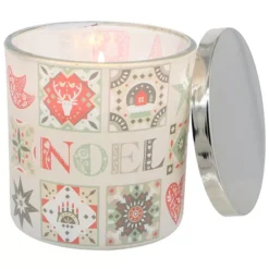 Sonoma Goods For Life® Holiday Cookies Noel Decal Candle -Sonoma Goods For Life Shop 53727005 CC ALT2