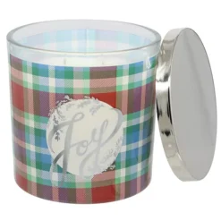 Sonoma Goods For Life® 12-oz. Plaid Decal Candle -Sonoma Goods For Life Shop 53727007 CC ALT3