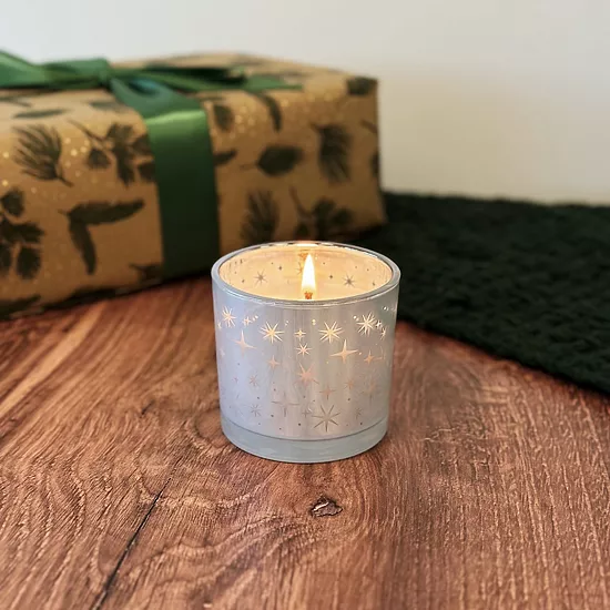 Sonoma Goods For Life® Holiday Cookies 5-oz. Starry Night Mini Jar Candle 4 Sonoma Goods For Life® Holiday Cookies 5-oz. Starry Night Mini Jar Candle - Image 2