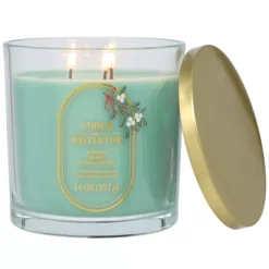 Sonoma Goods For Life® Under The Mistletoe Floral Berry Vanilla Musk 14-oz. Large Candle Jar -Sonoma Goods For Life Shop 54338125 CC ALT2