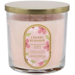 Sonoma Goods For Life® Cherry Blossom 14-oz. Candle Jar