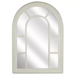 Sonoma Goods For Life® Shabby White Window Pane Mirror