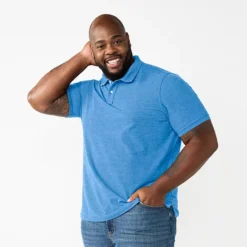 Big & Tall Sonoma Goods For Life® Short Sleeve Pique Polo -Sonoma Goods For Life Shop 5674882 Paxton Stream