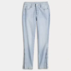 Women's Sonoma Goods For Life® Adaptive Easy Dressing Mid-Waisted Straight Leg Jeans -Sonoma Goods For Life Shop 5678470 CP ALT4