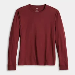 Men's Adaptive Sonoma Goods For Life® Easy Dressing Long Sleeve Crew Tee -Sonoma Goods For Life Shop 5689648 ALT4