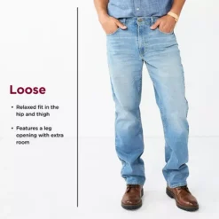 Men's Sonoma Goods For Life® Loose-Fit Jeans -Sonoma Goods For Life Shop 5808842 CP ALT90