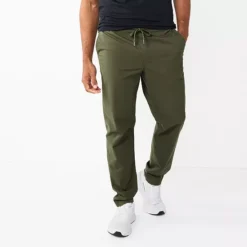 Men's Sonoma Goods For Life® Slim-Fit Pull-On Pants -Sonoma Goods For Life Shop 6102505 Olive