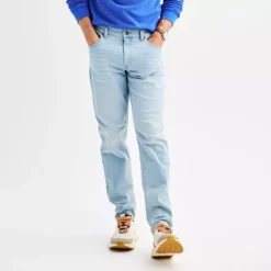 Men's Sonoma Goods For Life® Athletic Fit Jeans -Sonoma Goods For Life Shop 6313684 Light Bleach Wash