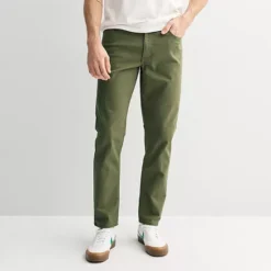 Men's Sonoma Goods For Life® Athletic Fit Jeans -Sonoma Goods For Life Shop 6313684 Olive