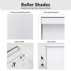 Sonoma Goods For Life® Easy Rise Room Darkening Roller Shade -Sonoma Goods For Life Shop 6452053 ALT2