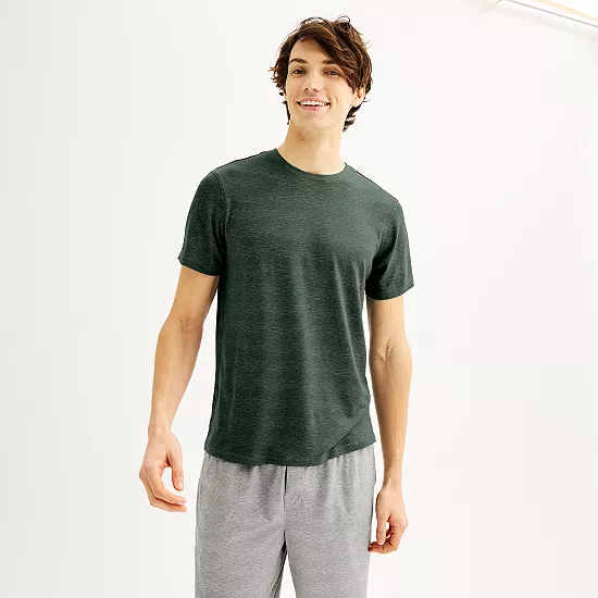 Men's Sonoma Goods For Life® Supersoft Crewneck Pajama Shirt 6 Men's Sonoma Goods For Life® Supersoft Crewneck Pajama Shirt - Image 4
