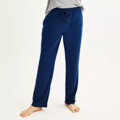 Men's Sonoma Goods For Life® Supersoft Drawstring Pajama Pants -Sonoma Goods For Life Shop 6591908 Blue Space Dye