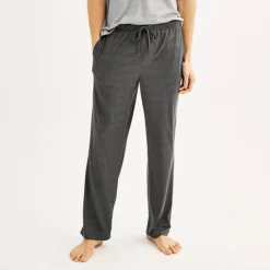 Men's Sonoma Goods For Life® Supersoft Drawstring Pajama Pants -Sonoma Goods For Life Shop 6591908 Medium Gray Space Dye
