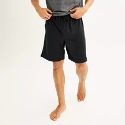 Men's Sonoma Goods For Life® Supersoft Pajama Shorts -Sonoma Goods For Life Shop 6592082 Black